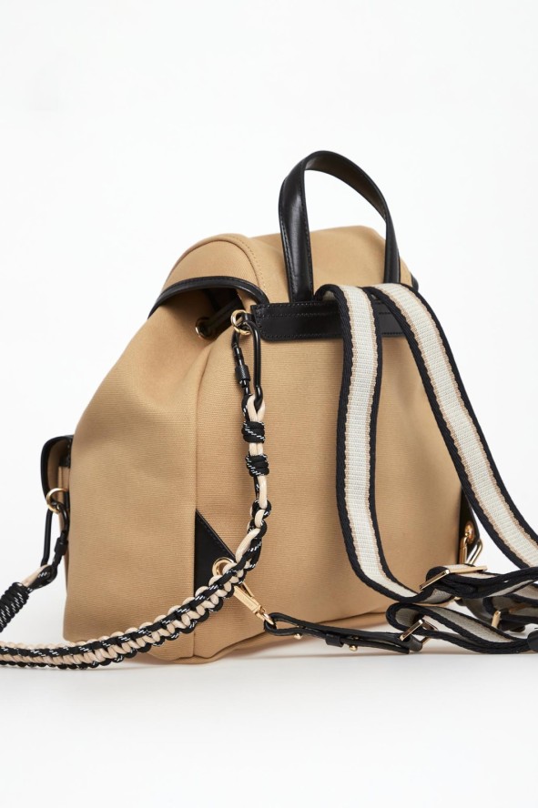 Plecak damski płócienny Popoli WEEKEND MAX MARA