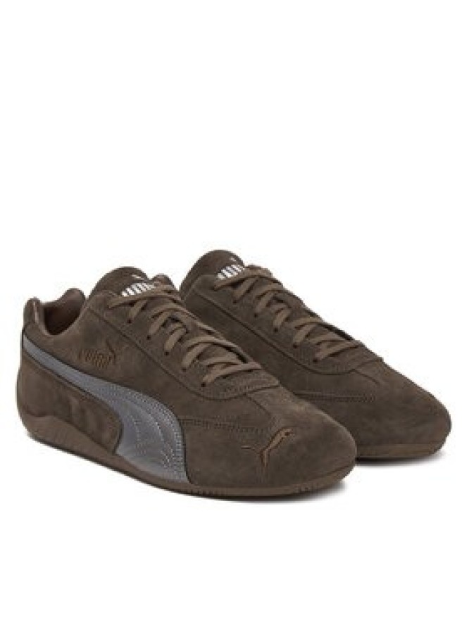 Puma Sneakersy Speedcat Lux 408198 01 Brązowy