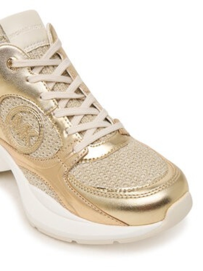 MICHAEL Michael Kors Sneakersy Zuma 43T6ZUFS1S Złoty