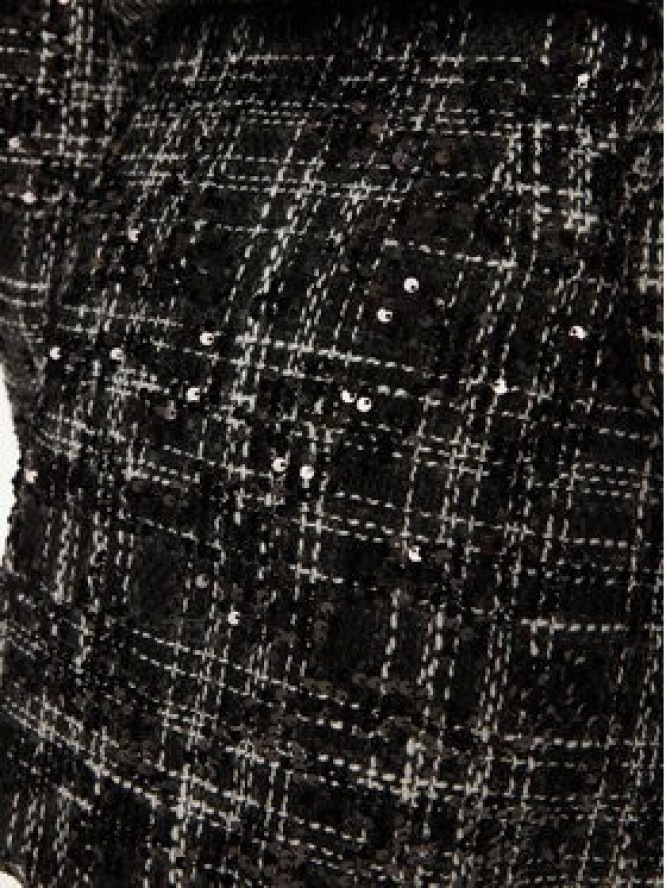 ROTATE Spódnica mini 113556 Czarny Regular Fit