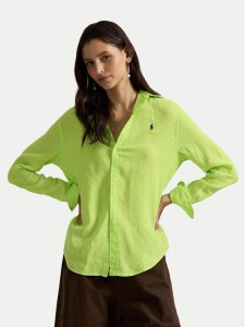 Polo Ralph Lauren Koszula 211970730509 Zielony Classic Fit