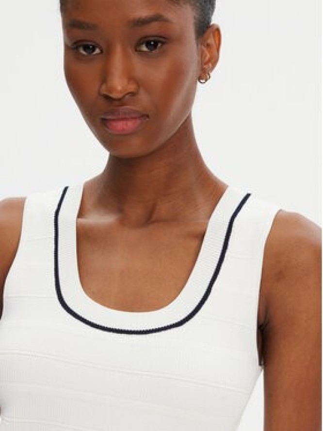 Marciano Guess Bluzka 5RGR03 5640Z Biały Regular Fit