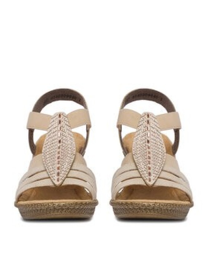 Rieker Sandały CEO-66526-62 Beżowy