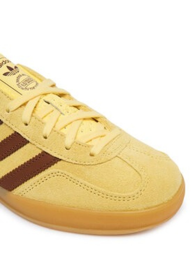 adidas Sneakersy Gazelle Indoor KI7136 Żółty