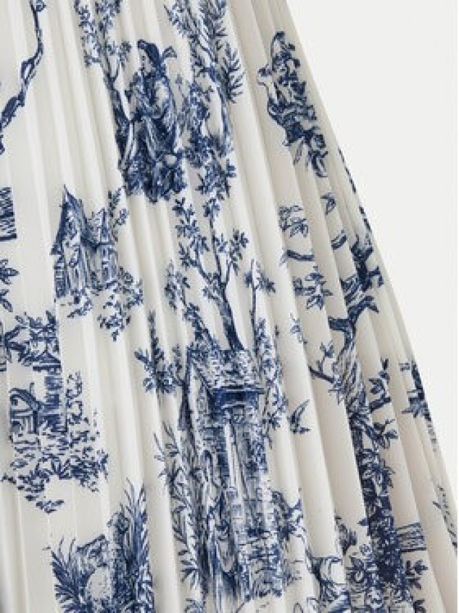 Munthe Spódnica plisowana Taulla 251121025123 Niebieski Regular Fit