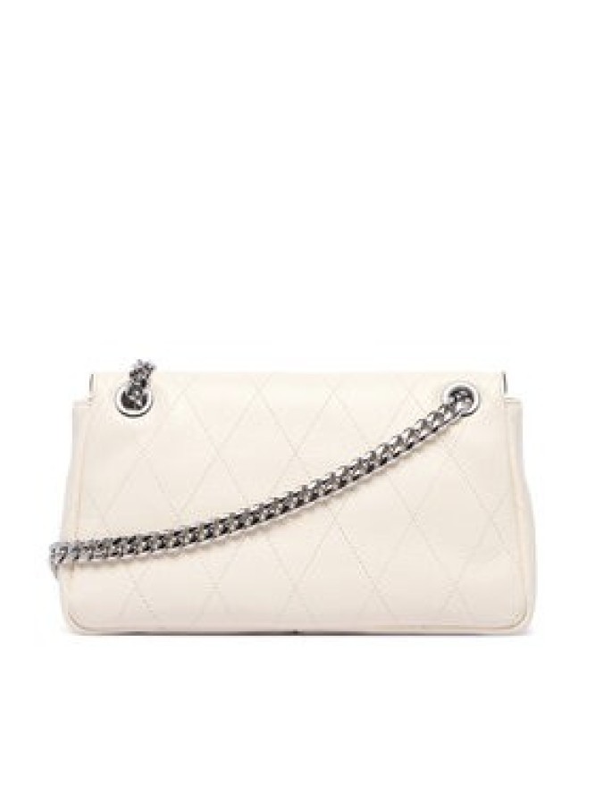 Tory Burch Torebka Charlie Quilted 185829 Kremowy