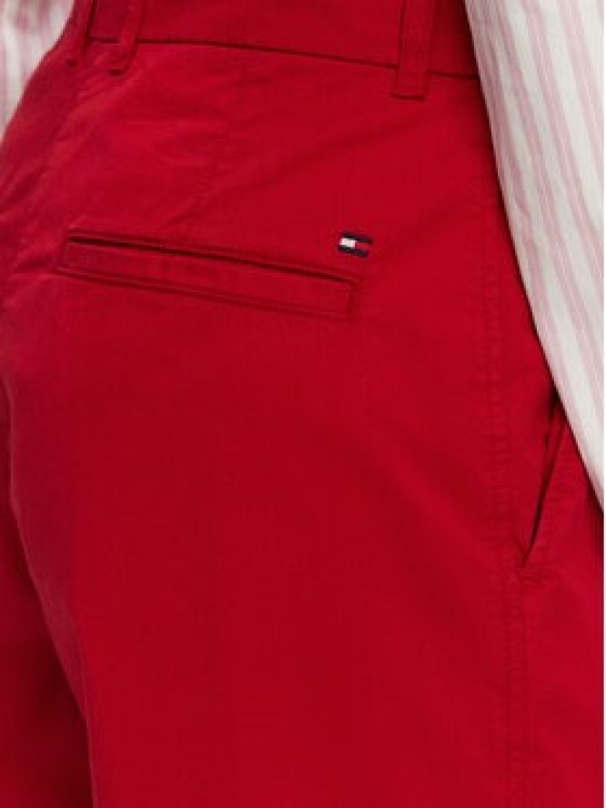 Tommy Hilfiger Szorty materiałowe WW0WW42457 Czerwony Regular Fit