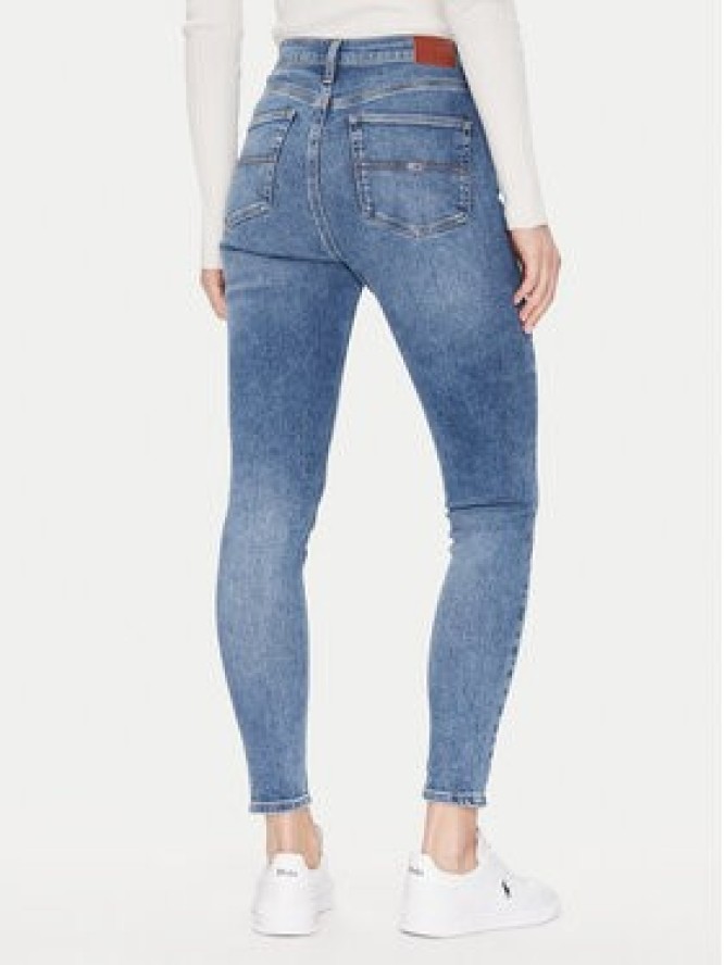 Tommy Jeans Jeansy Sylvia Hgh Skn Bi0234 Co DW0DW20655 Niebieski Slim Fit