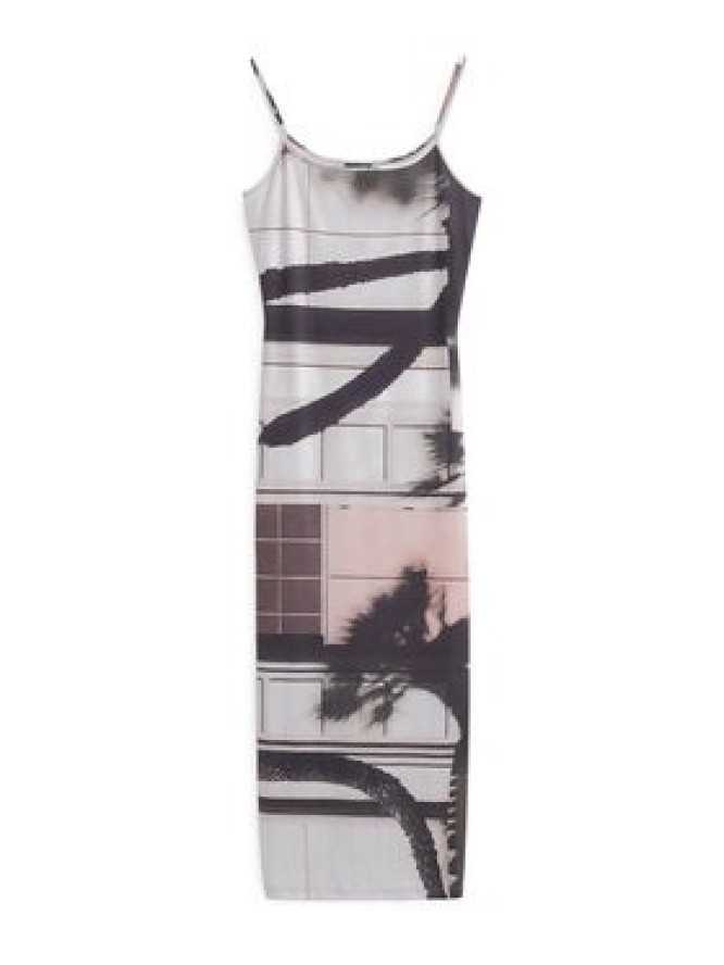 Desigual Sukienka letnia 25SWVK56 Kolorowy Regular Fit