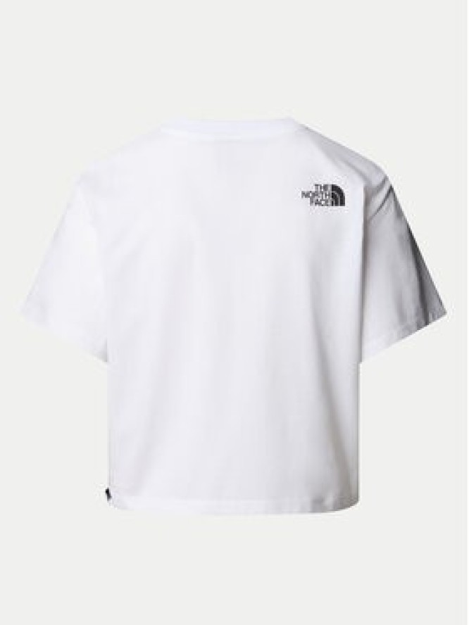 The North Face T-Shirt Easy NF0A8A6H Biały Loose Fit