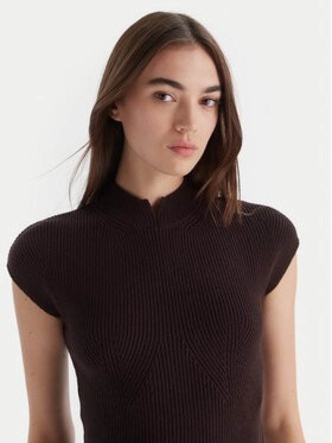 TWINSET Bluzka 252TT3550 Brązowy Regular Fit