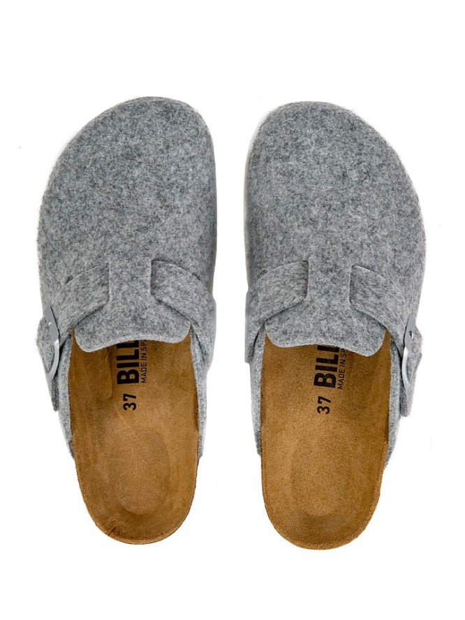 billowy Chodaki w kolorze szarym rozmiar: 39