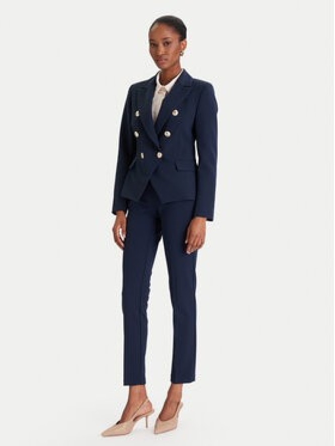 Rinascimento Marynarka CFC0126227003 Granatowy Slim Fit