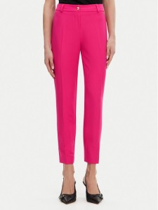 Maryley Spodnie materiałowe 25EB52Z/M24/43AL Różowy Regular Fit