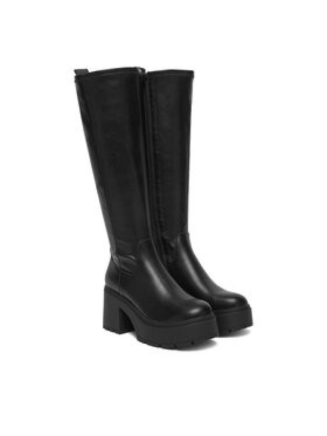 Buffalo Kozaki Mila Hi Boot 1220084 Czarny