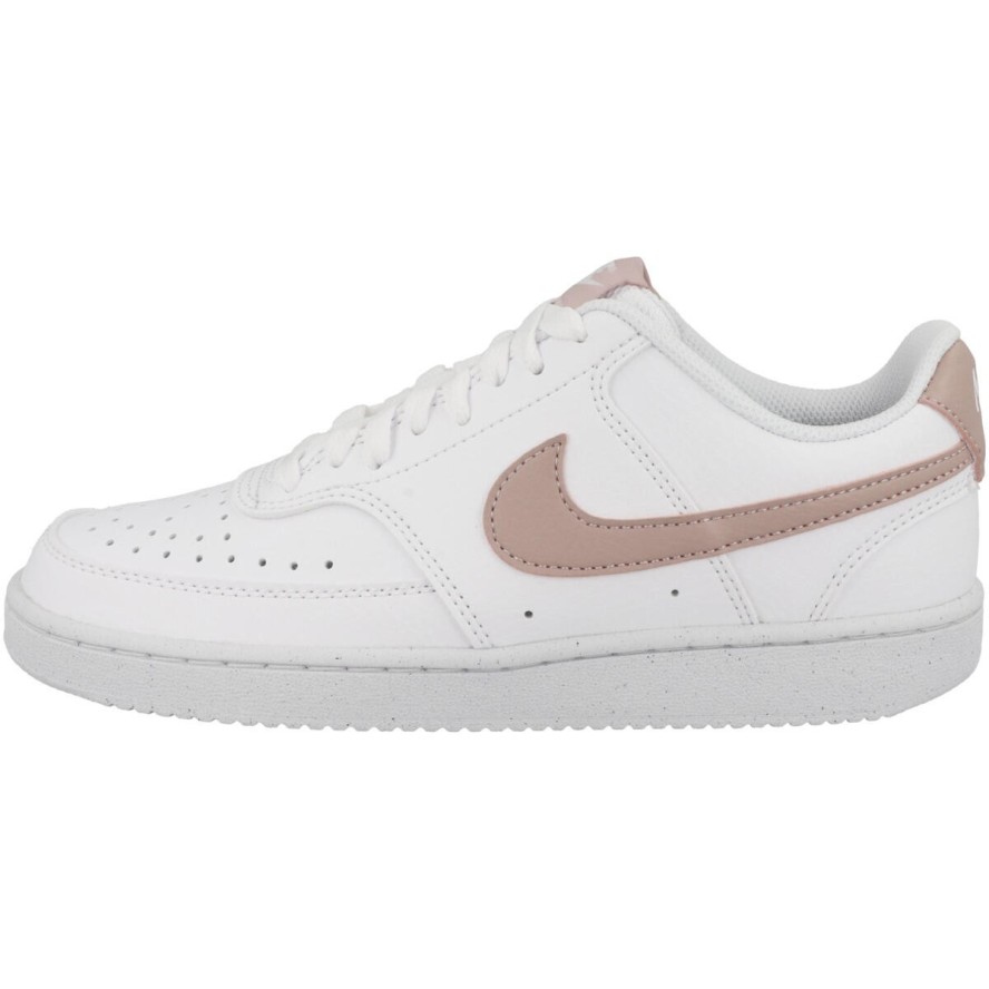 Obuwie Sportowe Damskie Nike COURT VISION LOW NEXT NATURE DH3158 102 Biały