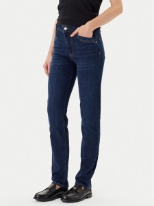 BOSS Jeansy State 2.0 50542555 Granatowy Slim Fit