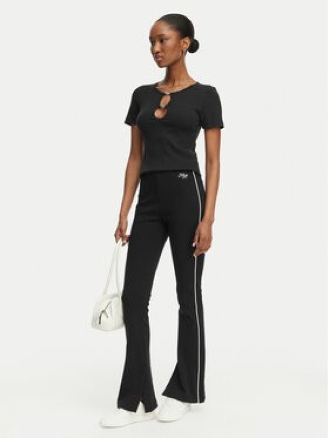 HUGO Spodnie dresowe Niflack 50558616 Czarny Regular Fit