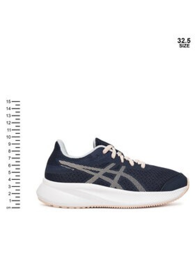 Asics Buty do biegania Patriot 13 Gs 1014A267 Granatowy
