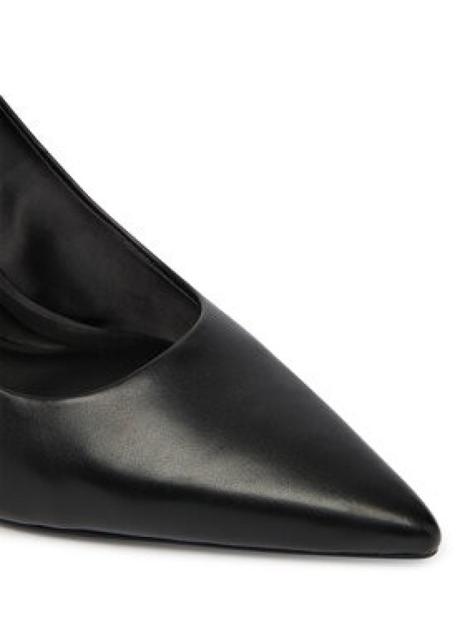 Calvin Klein Szpilki Ess Stiletto Hdw Chain Lth 90 HW0HW02718 Czarny