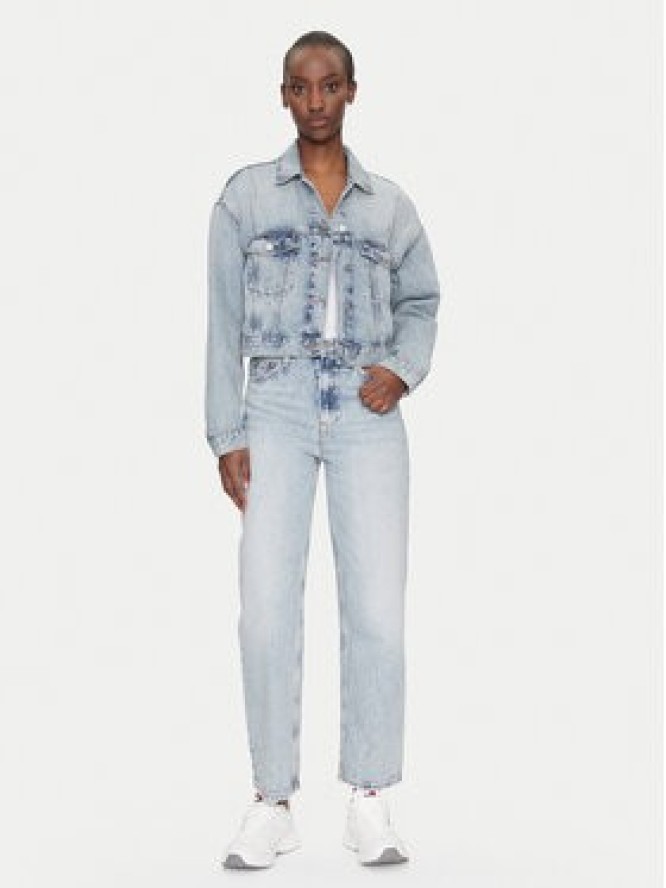 Tommy Jeans Jeansy Layla DW0DW20593 Niebieski Straight Fit