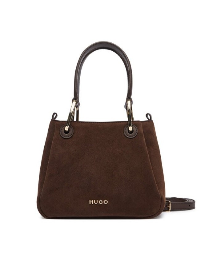 HUGO Torebka 50568035 Brązowy ciemny