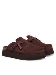 D.Franklin Klapki DFSH414005 Brązowy