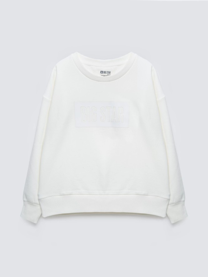 Bluza damska z aplikacją biała Oneidea 100