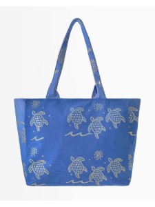 BLE Shopper bag w kolorze niebieskim - 42 x 35 x 20 cm rozmiar: onesize