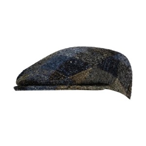 Czapka baseballowa z płaskim daszkiem HORKA Tweed