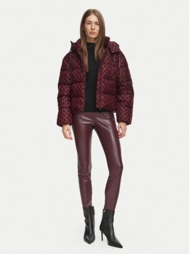Guess Kurtka zimowa W6BL56 W4195 Bordowy Regular Fit