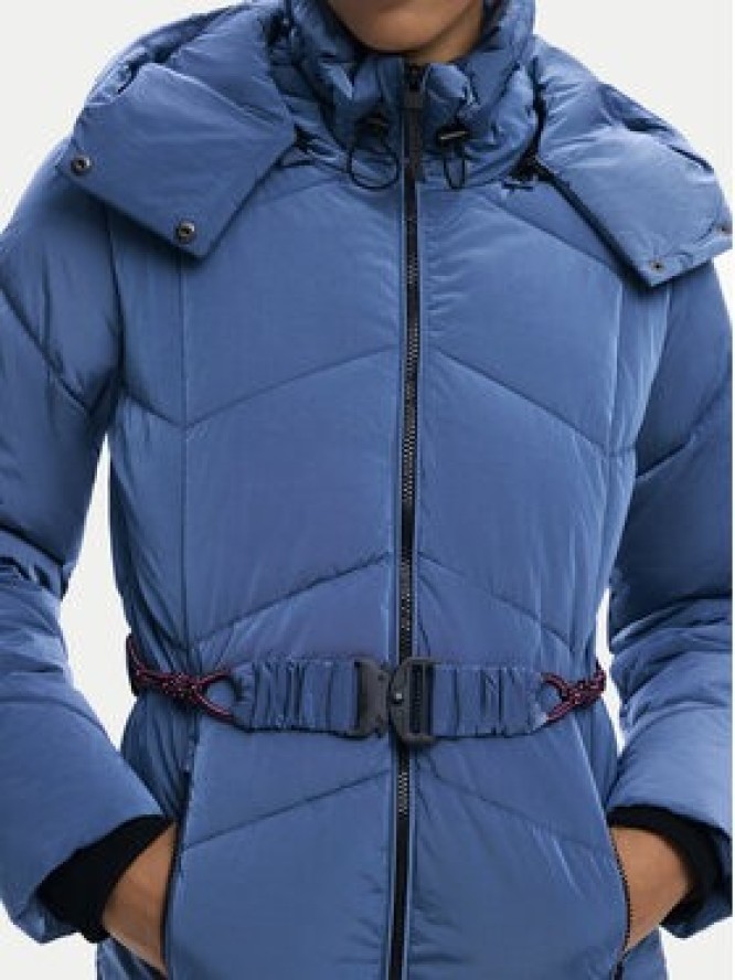 Desigual Kurtka zimowa Lyn 25WWEW60 Niebieski Regular Fit