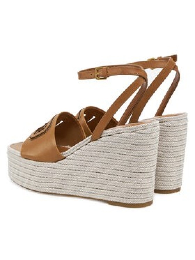 Guess Espadryle FLJTAN LEA04 Brązowy