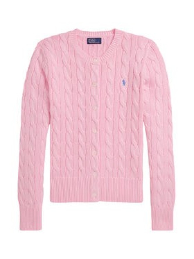 Polo Ralph Lauren Kardigan 211971868010 Różowy Slim Fit
