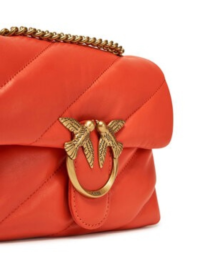 PINKO Torebka Love Puff Mini Cl PE 25 PLTT 100039 A0F2 Pomarańczowy
