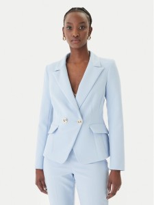 Rinascimento Marynarka CFC0128643003 Błękitny Regular Fit