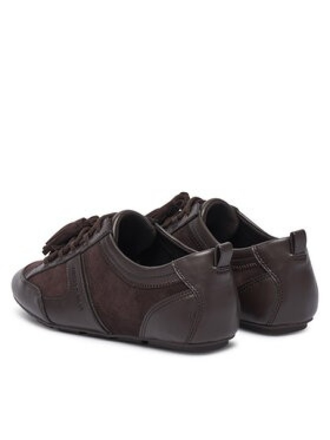 MICHAEL Michael Kors Sneakersy Keely 43F6KLFS2S Brązowy ciemny