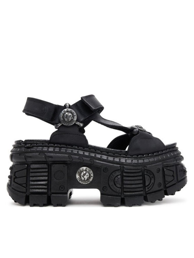 NEW ROCK Sandały M-BIOS130-C7 Czarny