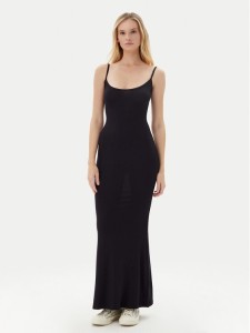 Guess Sukienka letnia O5GK10 KCDA2 Czarny Regular Fit