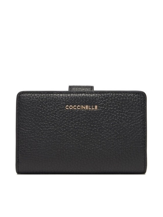 Coccinelle Portfel MW5 Metallic Soft E2 MW5 11 E7 01 Czarny