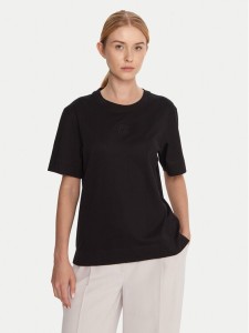 BOSS T-Shirt Elpha 50551443 Czarny Regular Fit