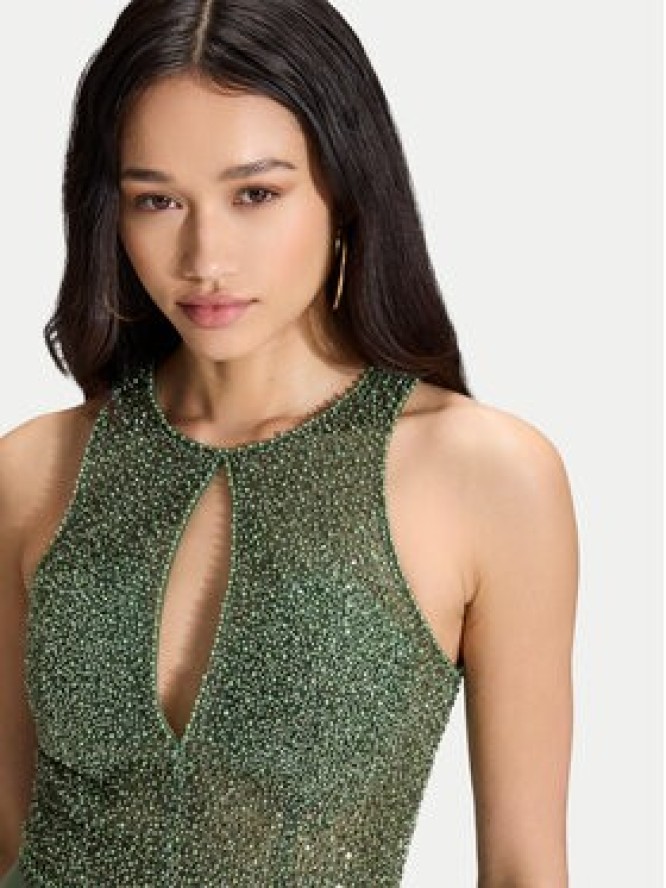 Hey Kyla Sukienka wieczorowa 5AI053HK Zielony Regular Fit