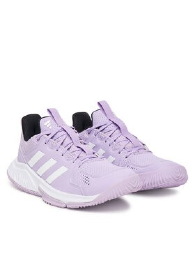 adidas Buty halowe Court Flight JQ9210 Fioletowy