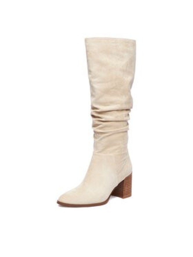 Nine West Kozaki CEO-BASZIRA-01 Écru