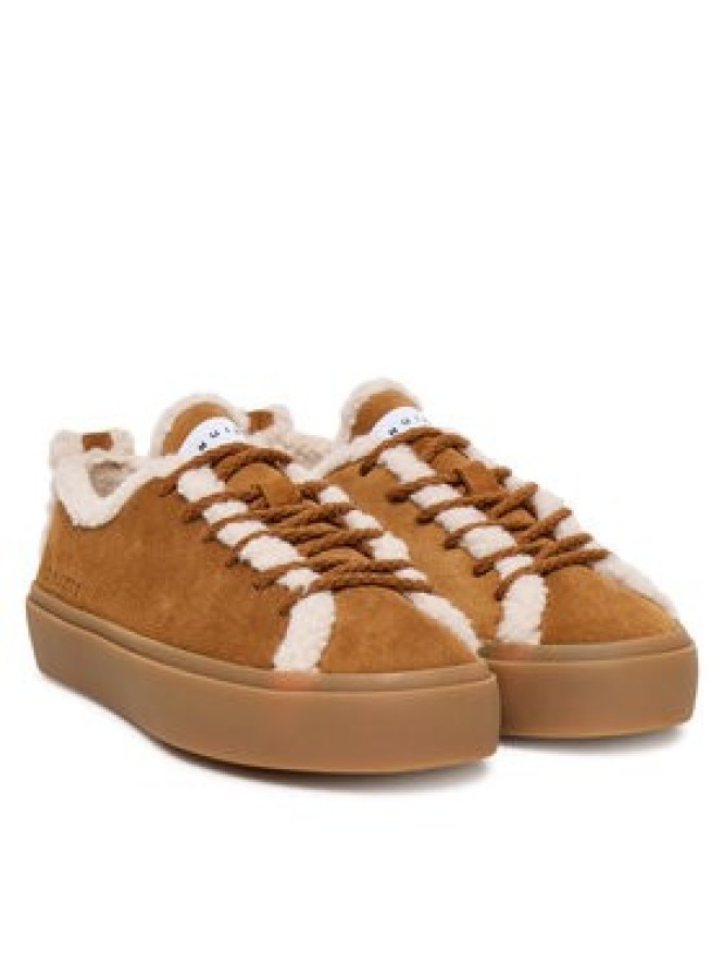 Inuikii Sneakersy Shearling Low 1001.001.0242 Brązowy