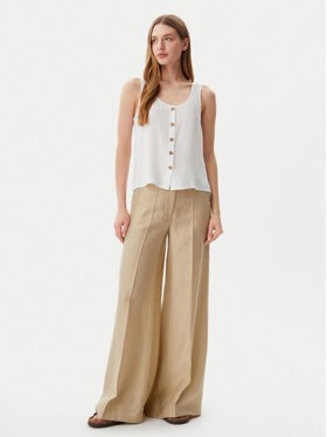 Vero Moda Top Bumpy 10325830 Biały Standard Fit