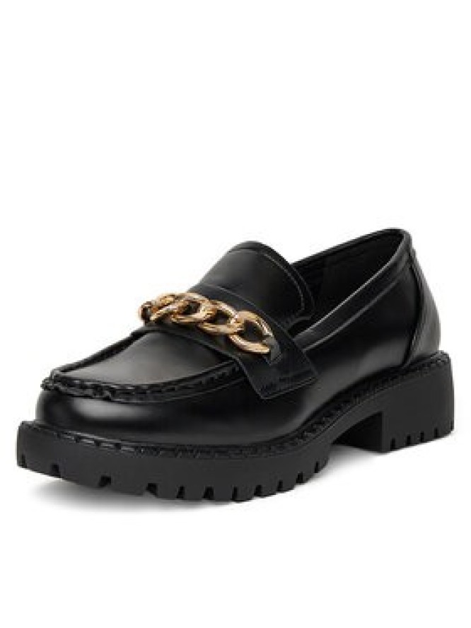 DeeZee Loafersy ZAL62010D 1 Czarny