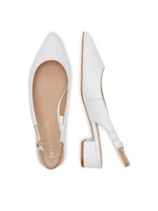 Sergio Bardi Czółenka WYL4138-1Z-SB Biały