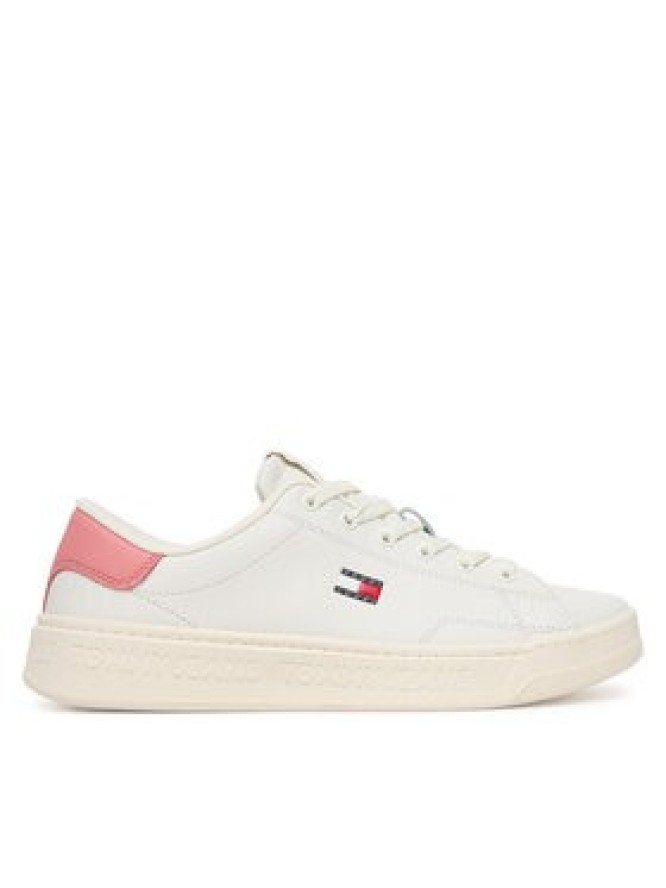 Tommy Jeans Sneakersy Tjw Script Cupsole EN0EN02960 Biały