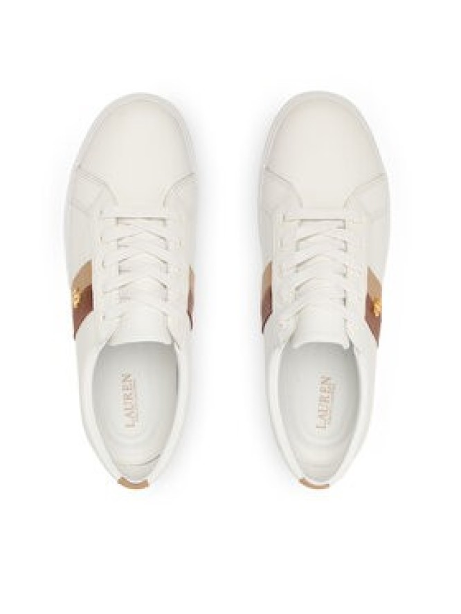 LAUREN RALPH LAUREN Sneakersy Janson II 802925365012 Biały